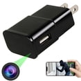 thumbnail image 1 of Mini Camara WIFI Espia en Cargador Usb para cargar el celular Oculta vigilancia inalambrica Wifi P2p Fullhd 1080p Max 32gb Video 24hrs/7 App Android Y iPhone Lente Sony De Gogo Electronics Color Negro, 1 of 5