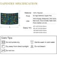 thumbnail image 4 of GZHJMY Tapestry Multicolored Letters Numbers Tapestry Wall Hanging Decorative Wall&nbsp;Blanket&nbsp;Bedding Tapestry for Bedroom Living Room Dorm 60"x51" Gift Decor, 4 of 7