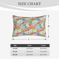 thumbnail image 4 of Fotbe easter eggs Pattern Pillow Cases - Envelope Closure - Luxury, Extra Soft, Cooling Pillow Covers - Wrinkle, Fade, Stain Resistant-16"x24", 4 of 6