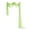 Green, variant on MOQIN Extra Long Sheer Window Scarf Valance, Soft Voile Textured Bed Canopy Scarf Curtains for Event Designs,Wedding Arches, Bedroom Décor, Home Decor |50" x 216"