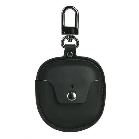 for New QuietComfort Ultra Case (2023) & for QuietComfort Earbuds II Case (2022) Bluetooth Earphone Protective Cover Genuine Leather Earphone Case black 17.5 x 12 x 3 cm
