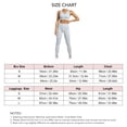 thumbnail image 6 of Workout Outfit for Women 2 Piece Seamless Sport Bra High Waist Yoga Leggings Set for Running Light Blue L, 6 of 6