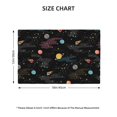 thumbnail image 3 of Rocae Galaxy Printed Heat Resistant Place Mats,Classic Hemstitch Cloth Fabric Placemats Imitation Linen Place Mat Table Mats 18x12 inch, 3 of 9