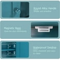 thumbnail image 5 of Turquoise Bathroom Cabinet - 2 Door Adjustable Shelves, Over The Toilet Storage, Wall Mounted Medicine Cabinet, 5 of 17