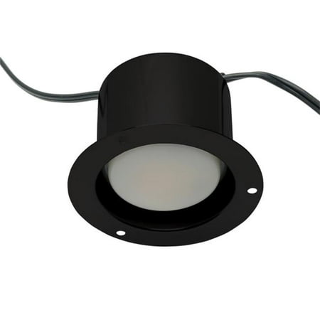 

S Parker SLRDF60.827.3S.BK.SH 8 watt LED Canister Lights with Flange No Switch Black