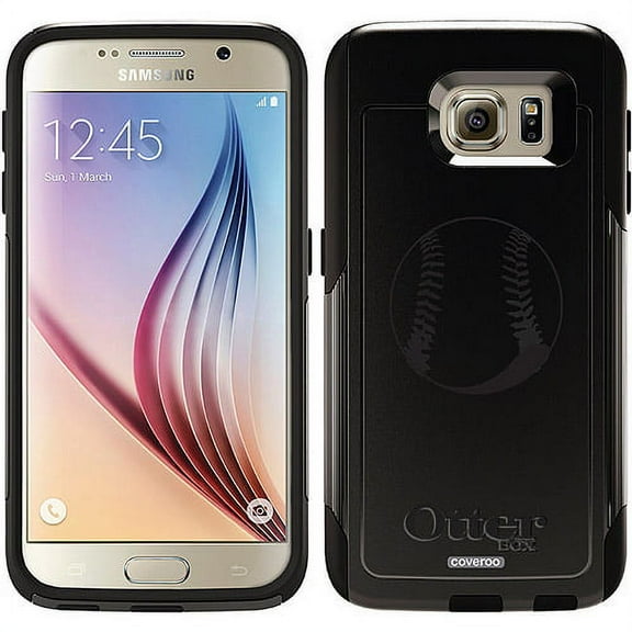 Baseball Design on OtterBox Commuter Series Case for Samsung Galaxy S6