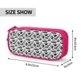 thumbnail image 3 of Xecao Black White Halloween print Fanny Pack Belt Bag for Women and Men, Fashionable Waterproof Waist Pack with Adjustable Strap for Traveling, Hiking, Jogging, Cycling, 3 of 5