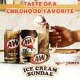 thumbnail image 3 of A&W Ice Cream Sundae Zero Sugar Soda Pop, 12 fl oz, 12 Pack Cans, 3 of 12