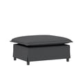 thumbnail image 6 of Modern Oversized Chenille Armchair With Movable Ottoman For Living Room, Bedroom, 2 Colors, 6 of 7