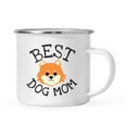 thumbnail image 1 of Koyal Wholesale Best Dog Mom Stainless Steel Campfire Mug Pomeranian, Dog Graphic, 1 of 4