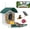 Dark Green, variant on Bird Feeder with Camera,AI Identify Birds Species,Smart Bird Camera with Solar Powered,Auto Record FHD Birds Video in Backyard,Instant Notifications,Ideal Gift for Family and Bird Lovers,Navy Blue