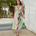 thumbnail image 4 of Leopard Print Pattern Sleeveless Dress Woman Fashion Long Dresses Women's Summer Suit Dress 2025, 4 of 6