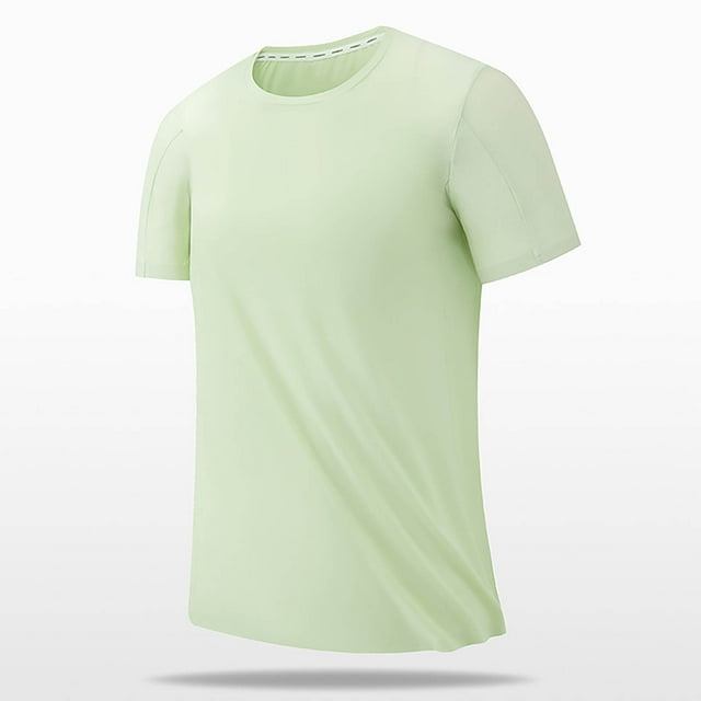 pstuiky camiseta de hombre, Camiseta informal de verano para hombre, de color liso, holgada, de manga corta y cuello redondo camisas casuales para hombre xxxxl