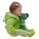 thumbnail image 2 of 22 en Reborn Baby Rebirth Doll Kids Gift Material de tela Cuerpo Decdeal Muñeca, 2 of 6