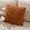 Orange, variant on Tunhigl Cozy Acrylic Knit Pillow Cover for Bed or Sofa - Solid Color Decorative Throw Pillow Case, Standard Size 18x18 Inches Yellow