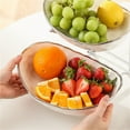 thumbnail image 5 of 2 Tier Ceramic Fruit Basket, Decorative Tiered Fruit Basket Holder Stand Organizer for Kitchen, 5 of 7