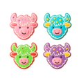 thumbnail image 5 of Mighty Gadget Highland Cow Head Cookie Cutter & Stamp - 4x3.2" Cute Cow Design for Rustic Baking Themes (Random Color), 5 of 6