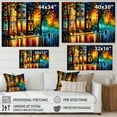 thumbnail image 4 of Designart Colorful Montreal City III Canvas Wall Art, 4 of 5