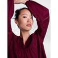 thumbnail image 5 of Scenario Women's and Women's Plus Embroidery Top with Lace Inserts, Sizes XS-4X, 5 of 6