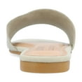 thumbnail image 4 of Journee Womens Kolinna Slip On Slide Flat Sandals, Widths Available, 4 of 10