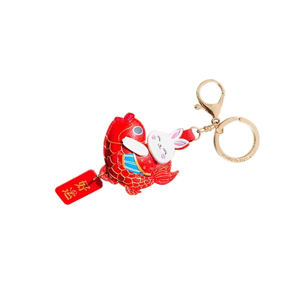 Sonducket Llavero Adorable Animal Multi-Estilo Llaveros Anillos Cuero Brillo Metal Delicado Colgante Navidad Boda Ropa Accesorios Ropa, zapatos y accesorios Miscelánea Suerte Sonducket AP014335-03