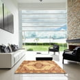 thumbnail image 6 of Ahgly Company Indoor Rectangle Abstract Orange Abstract Area Rugs, 8' x 10', 6 of 6