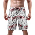 thumbnail image 1 of NICKSUN Men's Swim Trunks, Cute Print Quick Dry Summer Board Beach Shorts with Mesh Lining and Pockets, 1 of 6