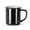 Black, variant on 4 in. Enamel Look Mug, Black