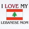 thumbnail image 2 of CafePress - I Love My Lebanese Mom Infant Bodysuit - Baby Light Bodysuit, Size Newborn - 24 Months, 2 of 4