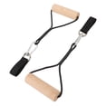 thumbnail image 1 of Pull Up Handle Strength Trainer, Muscle Group Building Safe Portable Wooden Gymnastic Rings  for Home Outdoor Exercise for Men Women, 1 of 7