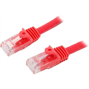 StarTech.com N6PATCH10RD 10 ft. Cat 6 Red Snagless UTP Patch Cable - ETL Verified