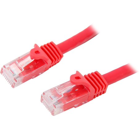 UPC: 0065030838344 | StarTech.com N6PATCH10RD 10 ft. Cat 6 Red Snagless UTP Patch Cable – ETL Verified