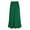 Green, variant on Womens High Waist Skirt Solid Satin Dress Zipper Elegant Skirt