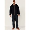 thumbnail image 2 of Hawx Work Gear Men's Navy Pro Insulated Hooded Zip-Front Bomber Work Jacket - HXFA21O1-NAVY X-  US, 2 of 4