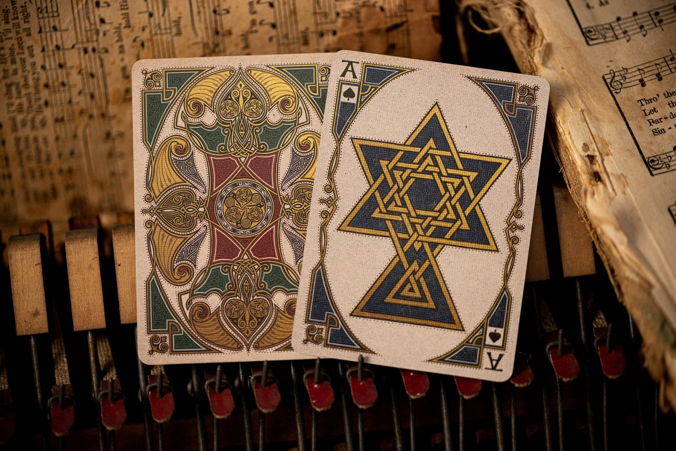Kings Wild Project NOEL Luxury Playing Cards - Limited Edition, Festive Christmas Nativity Themed Collectible Deck, Poker Size Custom Index
