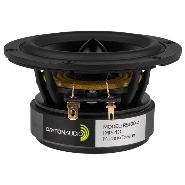 Parlante de rango completo Dayton Audio RS100-4 de 4" y 4 ohmios