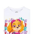 thumbnail image 3 of Pat' Patrouille T-Shirt Blanc à Manches Courtes pour Filles, 3 of 7