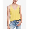 thumbnail image 2 of Free People Slinky Slink Racerback Tank Top Mujer Amarillo XS, 2 of 2