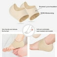 thumbnail image 2 of Heel Protectors 1 Pair Silicone Heel Cushions for Back of Heel Blister Prevention for Heels Prevention Achilles Tendinitis, Heal Dry Cracked Heels Plantar Fasciitis Inserts Breathable, 2 of 6