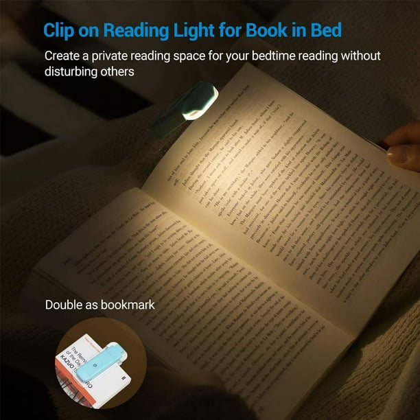 Dewenwils usb outlet rechargeable book light