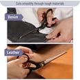 thumbnail image 6 of Mr. Pen- Fabric Scissors, 8-inch Black Premium Tailor Scissors, Sewing Scissors for Fabric Cutting, Fabric Cutter, Fabric Shears, Fabric Scissors Professional, Heavy Duty Scissors Heavy Duty, 6 of 7