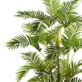 thumbnail image 4 of Nearly Natural 6.5' Plastic Areca Artificial Plant with Decorative Planter, Green, 4 of 5