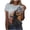 Multicolor#149, variant on Witch Cute Graphic T-Shirt for Women Crew Neck Short Sleeve Loose Casual Tops Fall Tees Multicolor M
