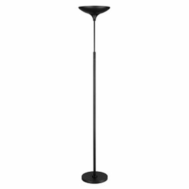 71 In Led Torchiere Floor Lamp, 72 75 In Bronze Floor Lamp With White Alabaster Shade By Hampton Bay