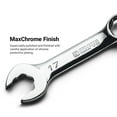 thumbnail image 4 of Capri Tools 8 mm WaveDrive Pro Stubby Combination Wrench for Regular and Rounded Bolts, 4 of 5