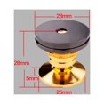thumbnail image 5 of Juego de 16 Clavijas Doradas para Altavoces con Discos para Piso Picos de Aislamiento para Pies Accesorios para Altavoces Profesionales, 5 of 5