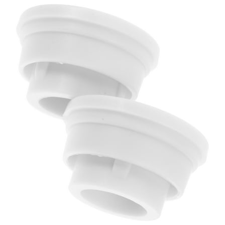 Tineasur  White Rubber Pool Ladder Bumpers for Inground Pools Easy Installation and Durable