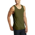 thumbnail image 2 of Hat and Beyond Mens Two-Tone Tank-Top Light Cotton Running Workout Undershirt, 2 of 6