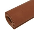 thumbnail image 4 of Brown 1.3-1.5mm Thick Full Grain Cowhide Oil Waxed Leather Tooling Leather Square, 4 of 8