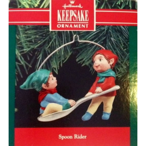 Hallmark Keepsake Ornament 1990 Spoon Rider